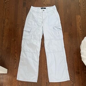 Hollister light cargo pants